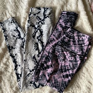Bundle high waisted leggings